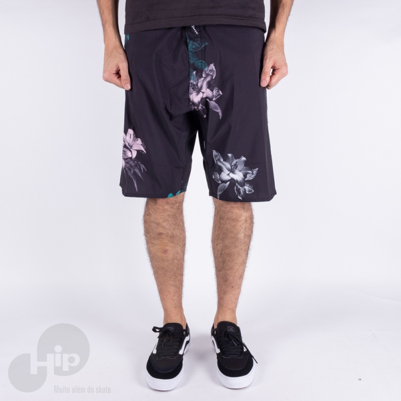 Bermuda Volcom Migration Preta