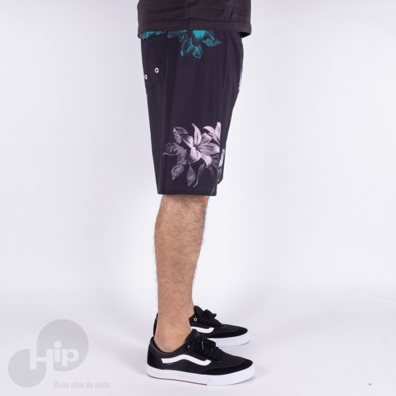 Bermuda Volcom Migration Preta