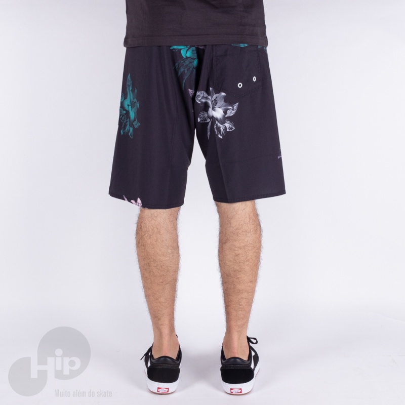 Bermuda Volcom Migration Preta