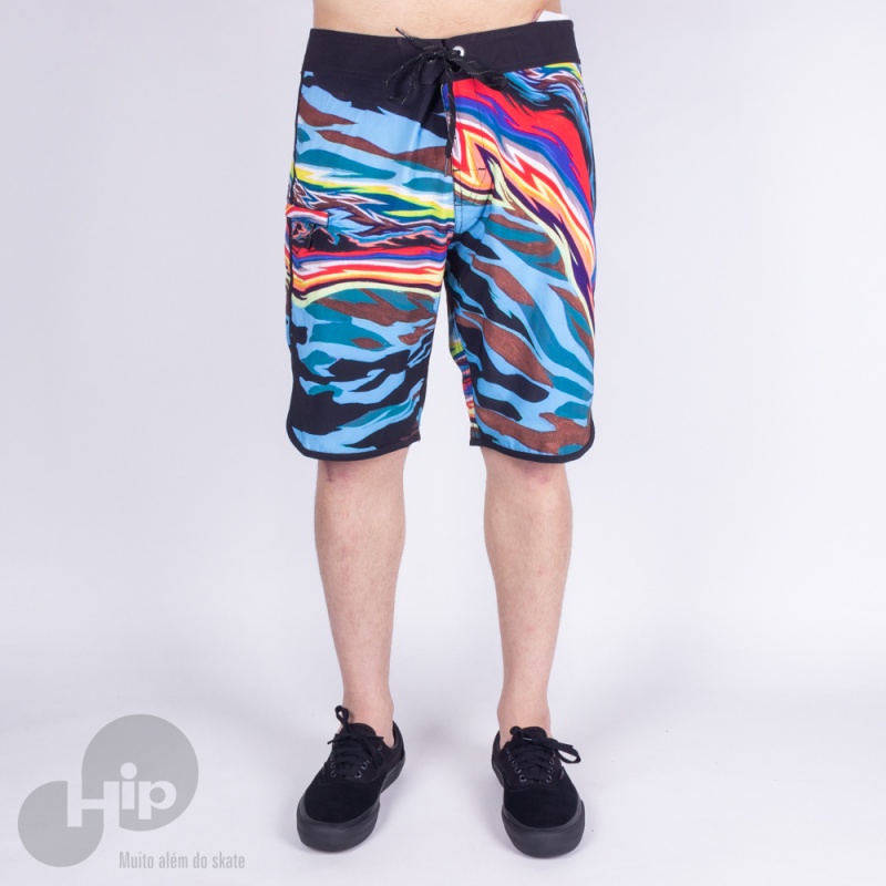 Bermuda Volcom Parillo Multicolorida