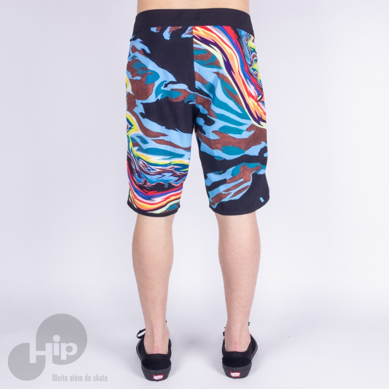 Bermuda Volcom Parillo Multicolorida