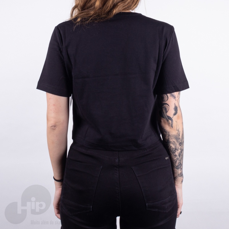 Blusa Cropped Grizzly Og Bear Preto