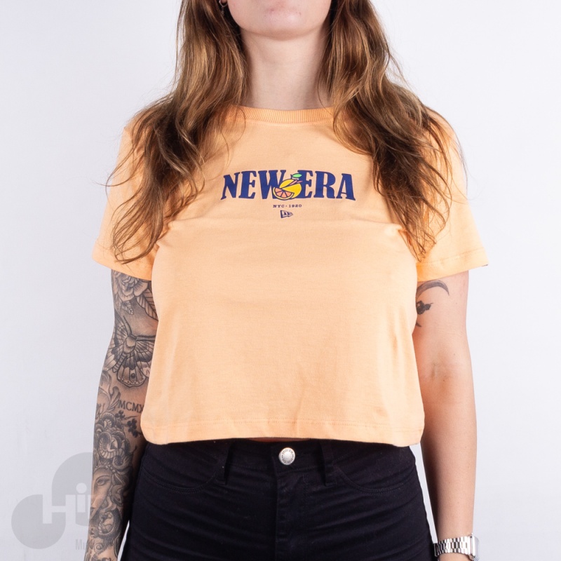 Blusa New Era Fruit New Era Laranja