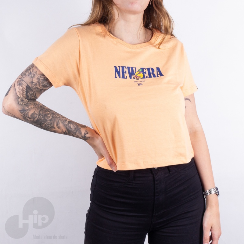 Blusa New Era Fruit New Era Laranja