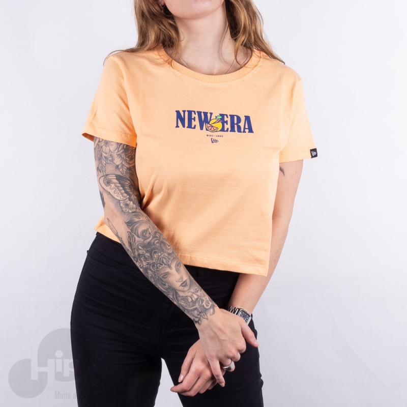 Blusa New Era Fruit New Era Laranja