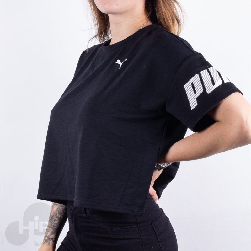 Blusa Puma Modern Sport Sweat Preta