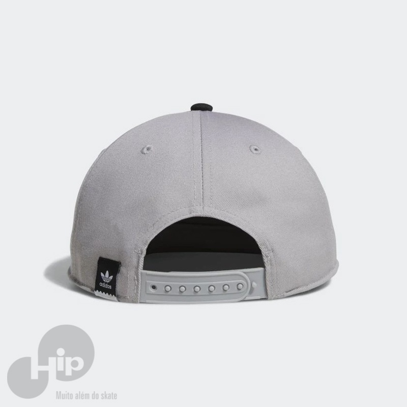 Bon Adidas Two-Tone Trefoil Snapback Cinza