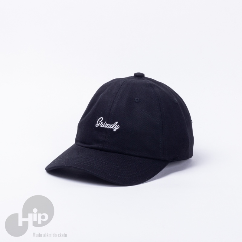 Bon Grizzly Mini Cursive Dad Preto