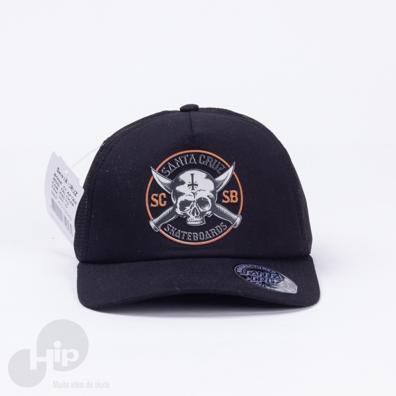 Bon Santa Cruz Trucker Chapter Preto