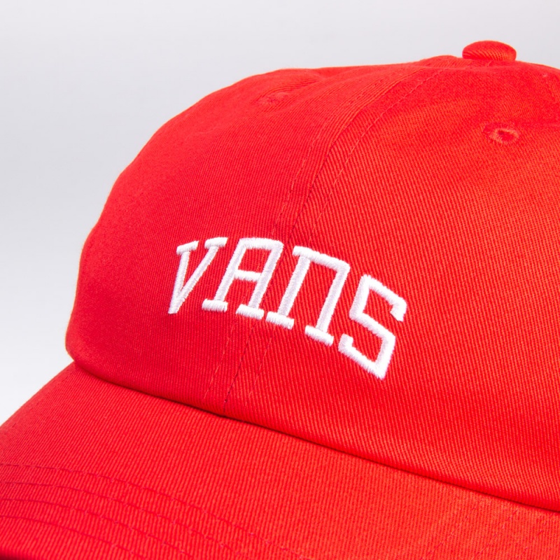 Bon Vans New Varsity Curved Bill Vermelho