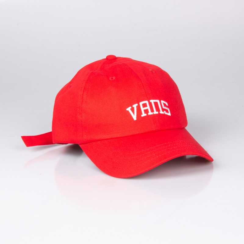 Bon Vans New Varsity Curved Bill Vermelho