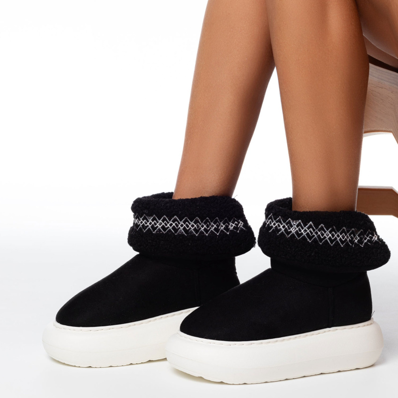 Bota Flowfa Naomi Preto