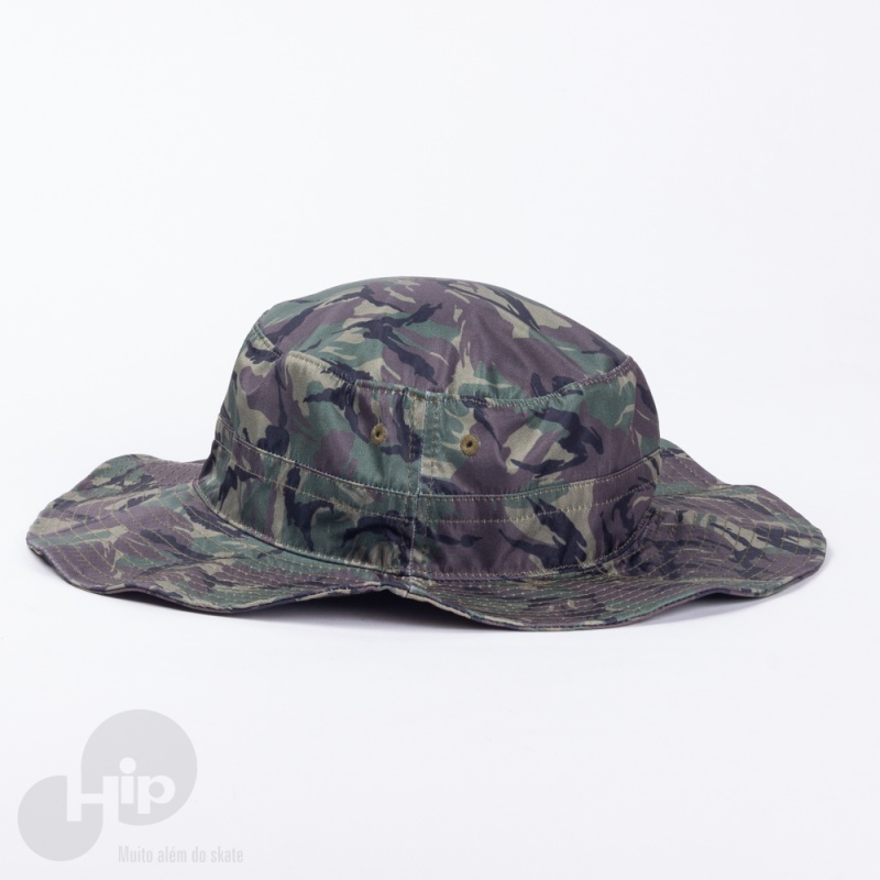 Bucket Rvca Rum Camuflado Verde