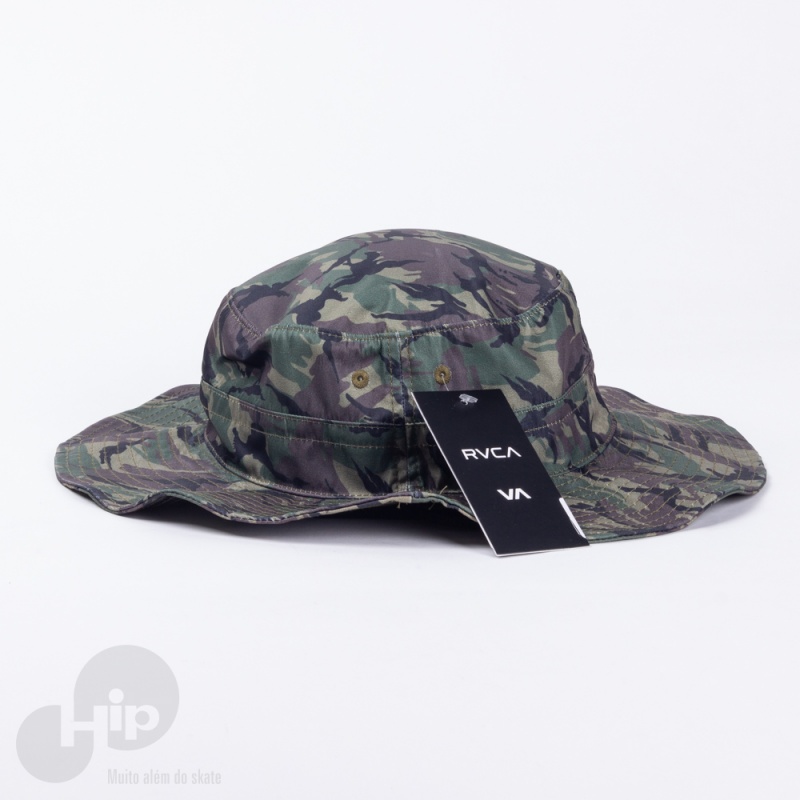 Bucket Rvca Rum Camuflado Verde