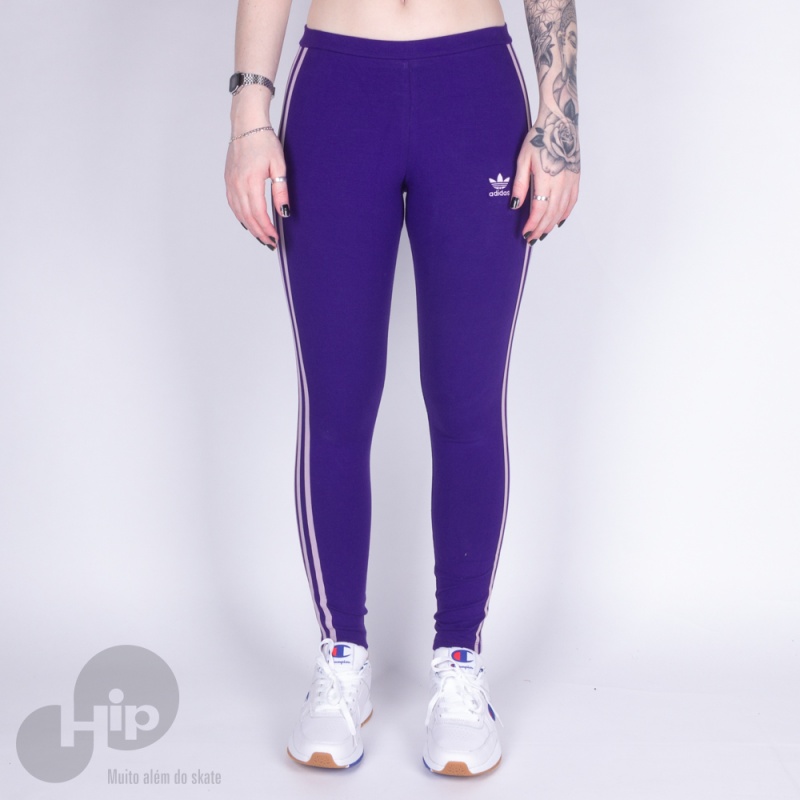 Tesla Purple Athletic Leggings for Women