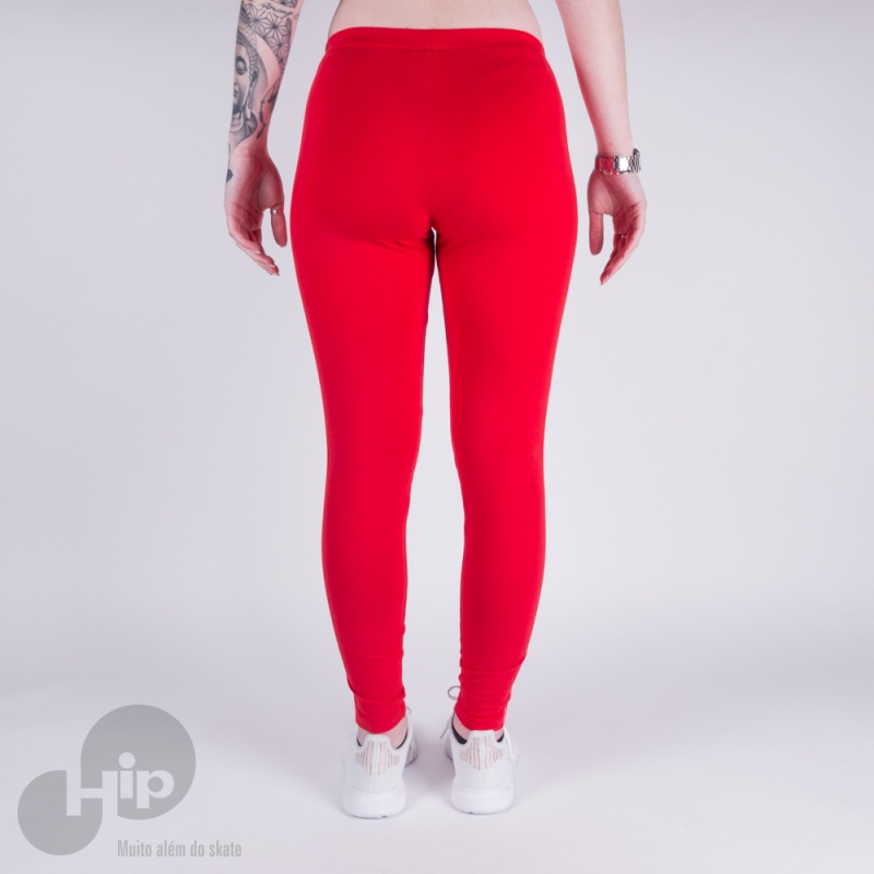 Cala Adidas Legging Ed7577 Vermelha