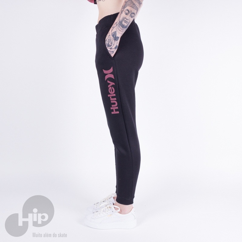 calça de moletom hurley