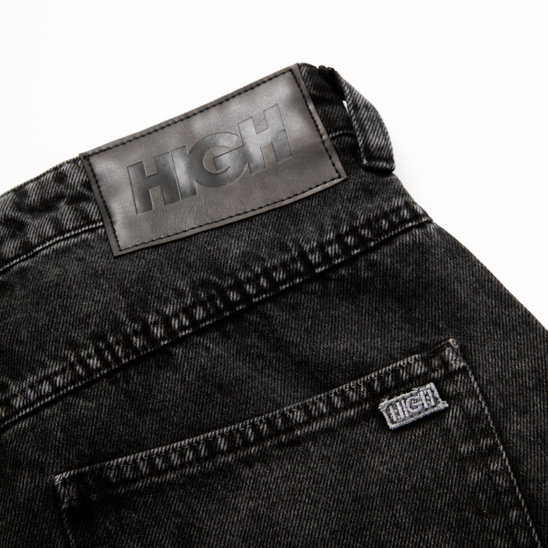 Cala High Logo Line Washed Preto