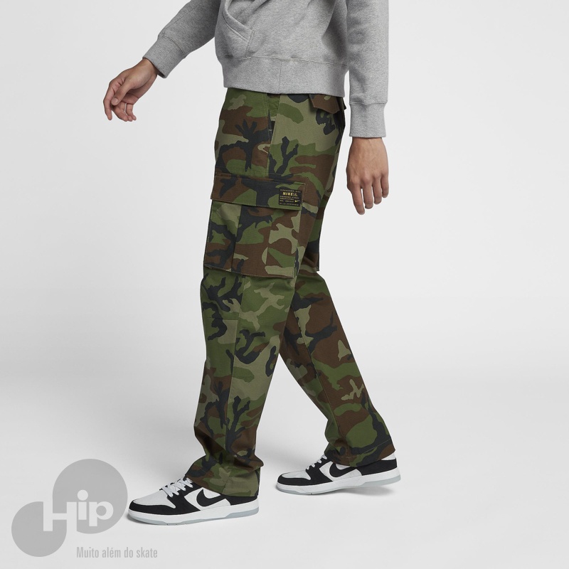 calça moletom nike camuflada