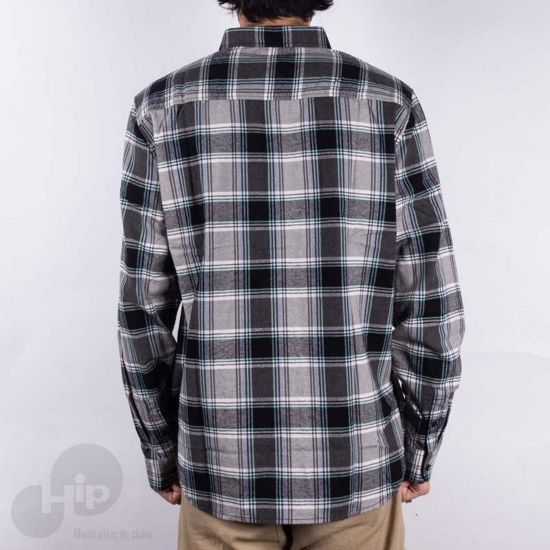 Camisa Dc Shoes Northboat Ls Cinza