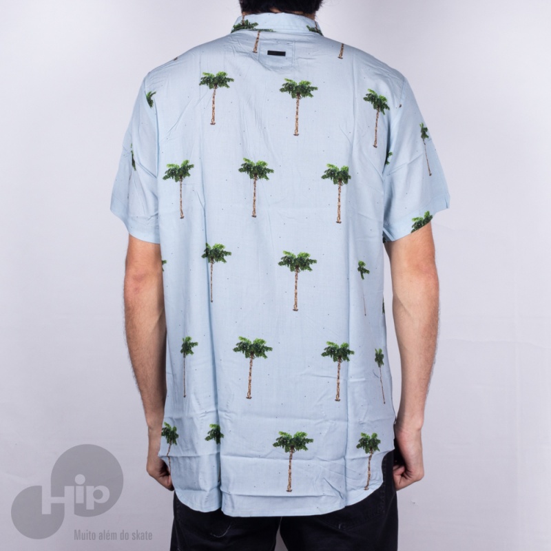 Camisa Hocks Tropical Azul Claro