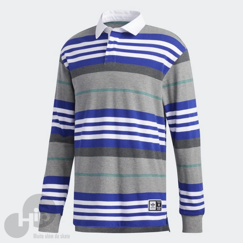 Camisa Polo Adidas Cleland Listrado