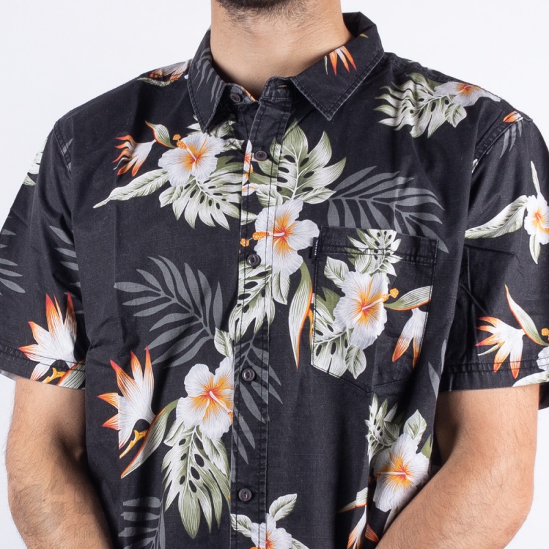 Camisa Rip Curl Vidasoul Preta