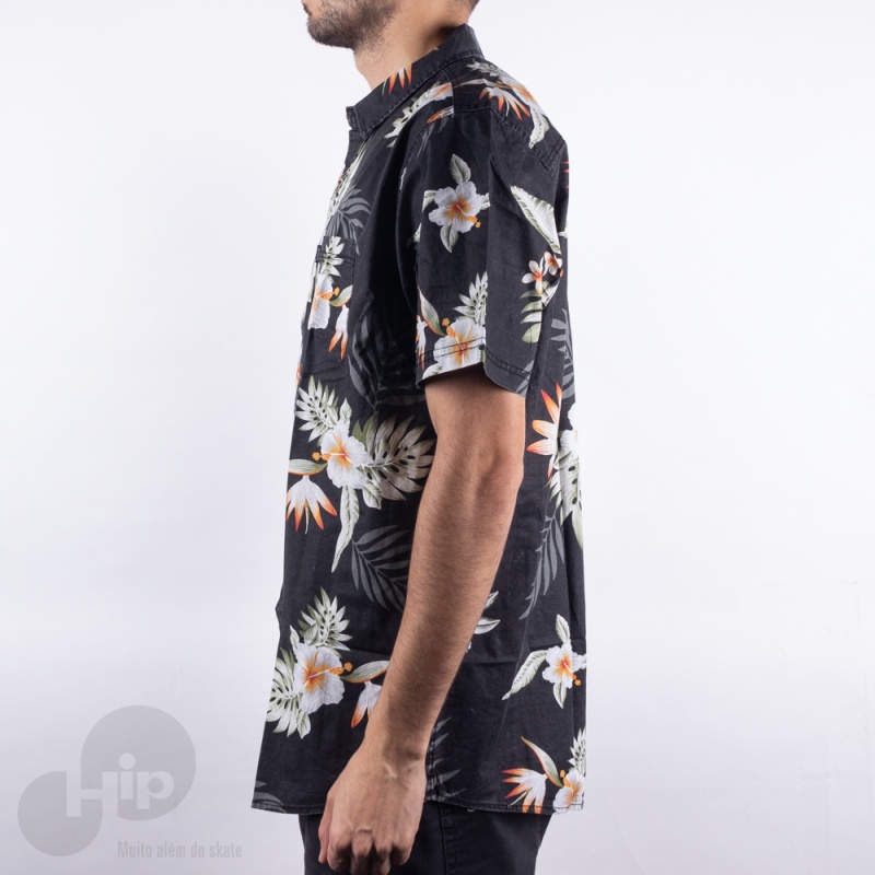 Camisa Rip Curl Vidasoul Preta