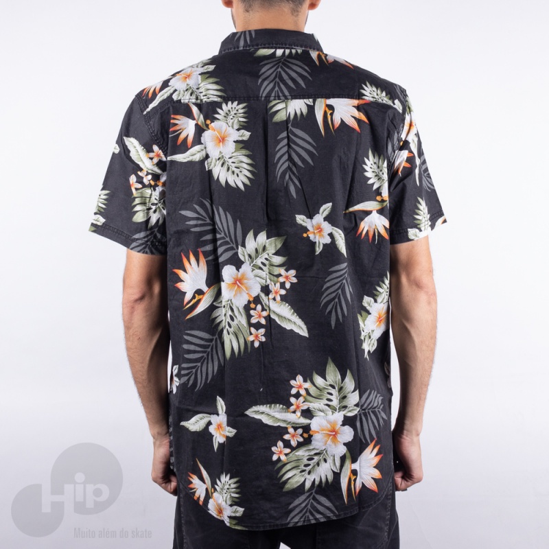 Camisa Rip Curl Vidasoul Preta