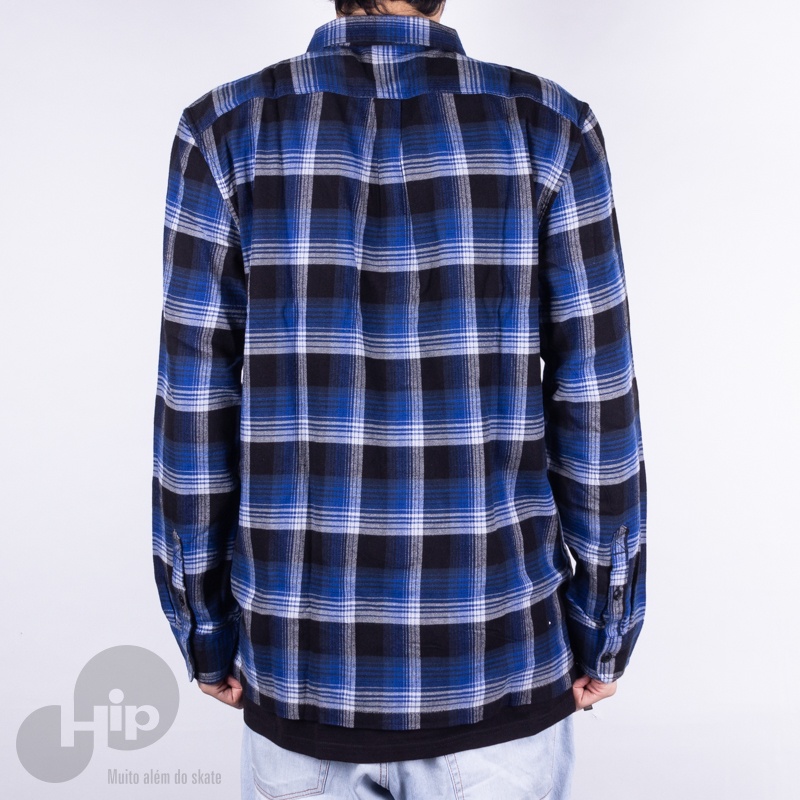 Camisa Vans X Anti Hero Wired Azul Escuro