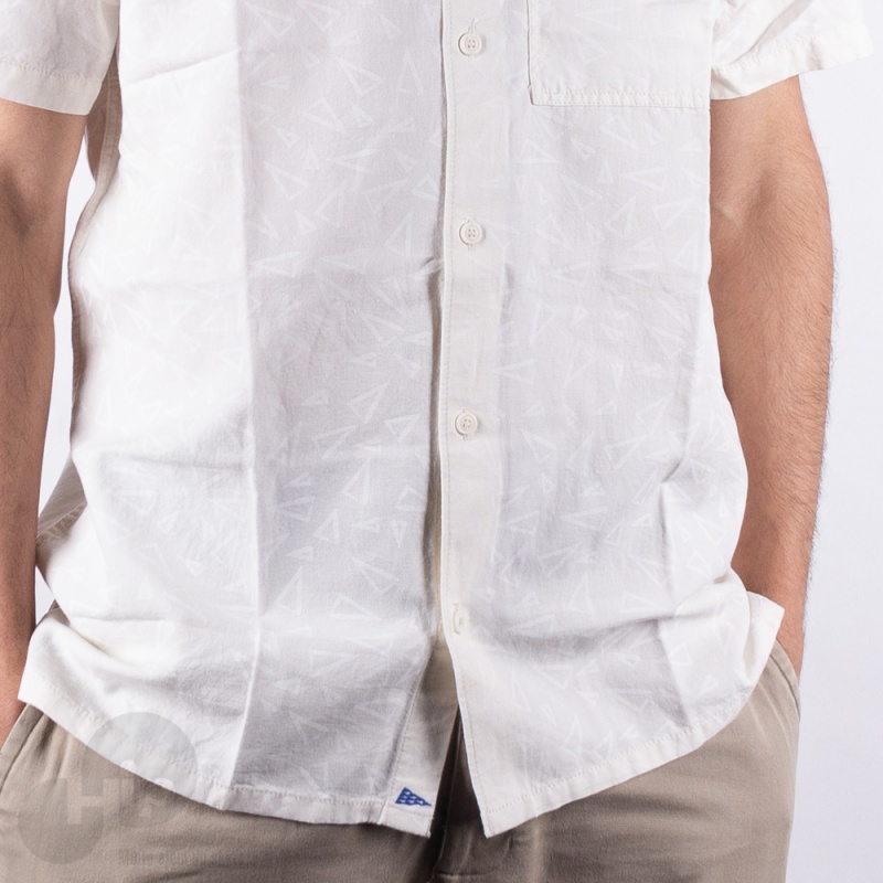 Camisa Vans X Pilgrim Surf Bege