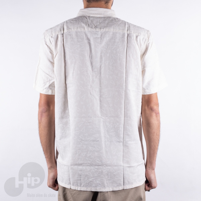 Camisa Vans X Pilgrim Surf Bege