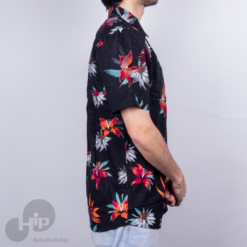 Camisa Volcom Verano Stone Preta