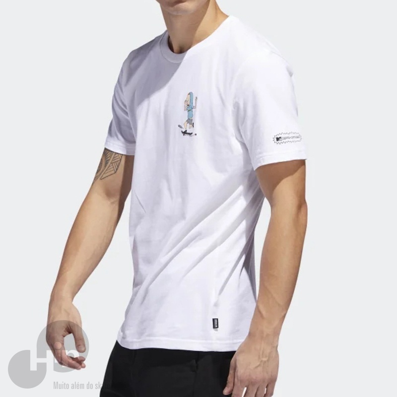 Camiseta Adidas Beavis & Butthead Branca