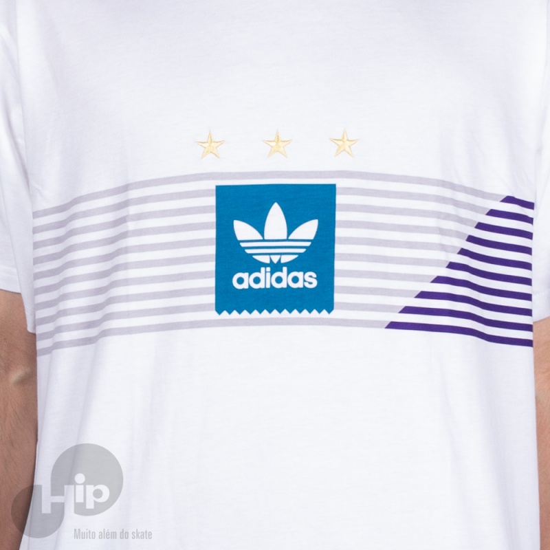 Camiseta Adidas Ec7351 Branca