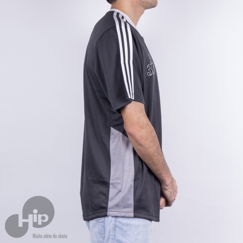 Camiseta Adidas Macleay Shrzy Cinza Escuro