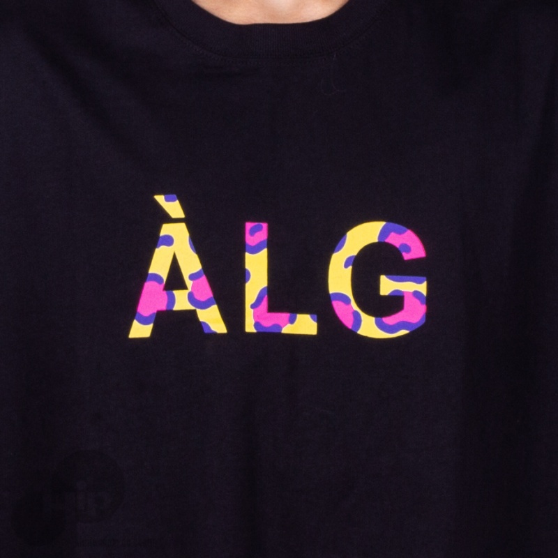 Camiseta Alg Oversized Preta