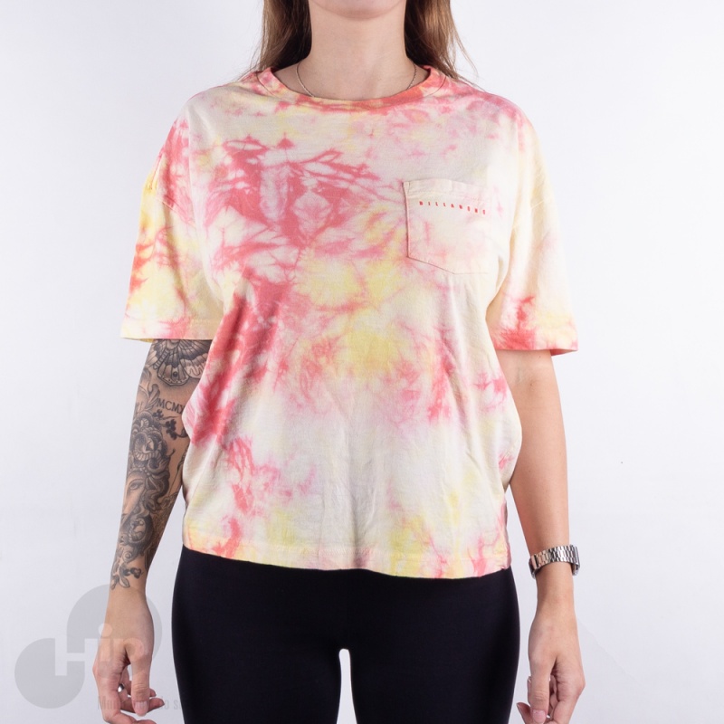 Camiseta Billabong Beach Comber Rosa