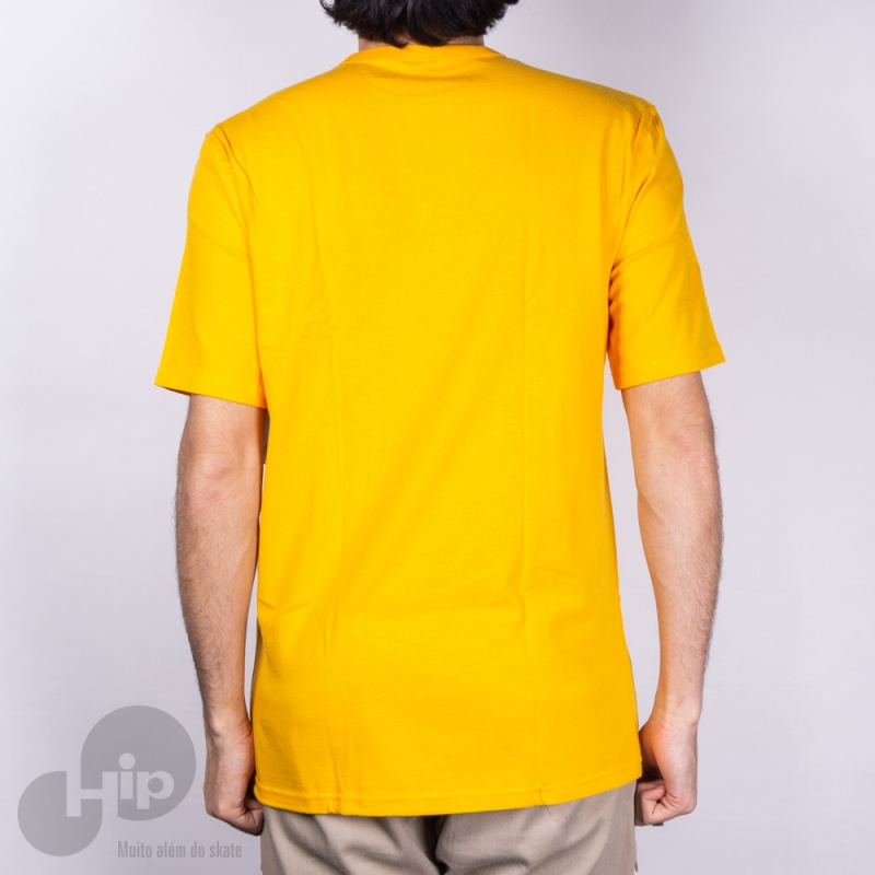 Camiseta Champion Life Bordado Amarela