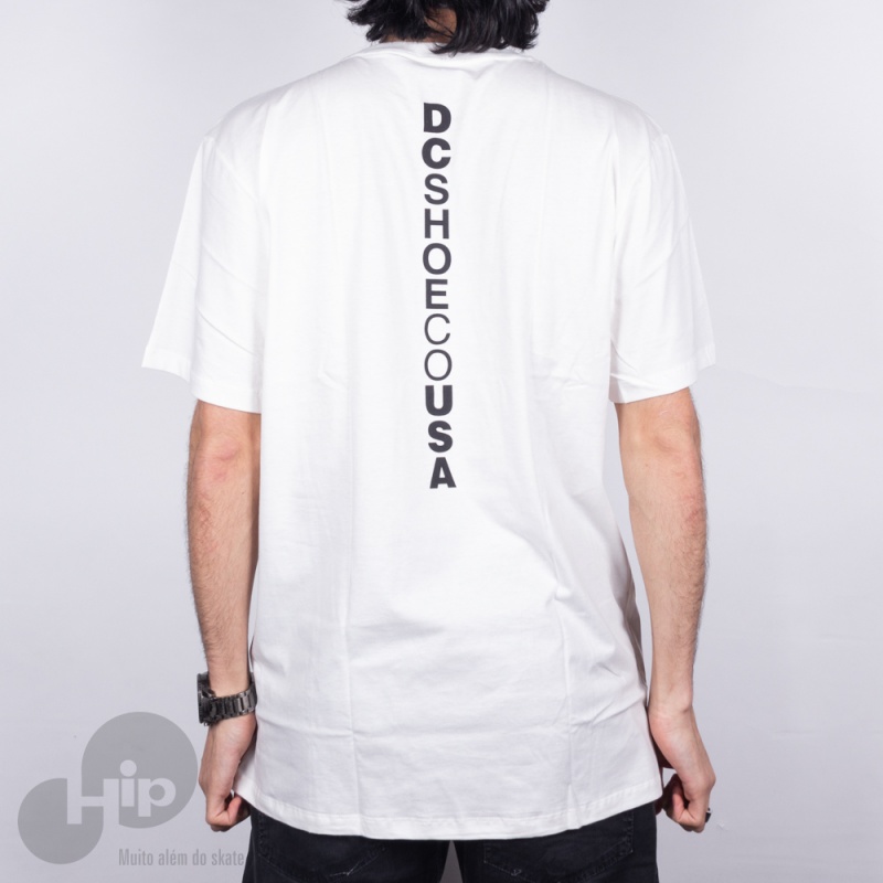 Camiseta Dc Shoes Basics Branca