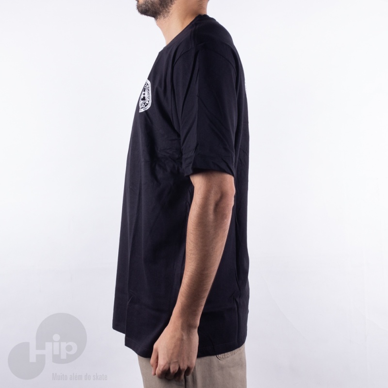 Camiseta Dc Shoes Circle Star Fb Preta