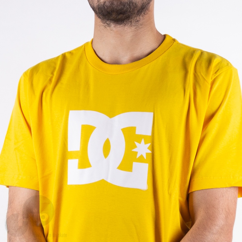 Camiseta Dc Shoes Star Color Amarela