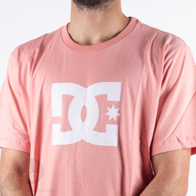 Camiseta Dc Shoes Star Color Rosa