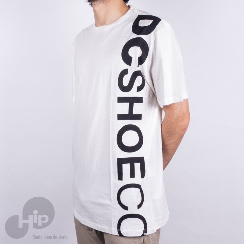 Camiseta Dc Shoes Wepma Branca