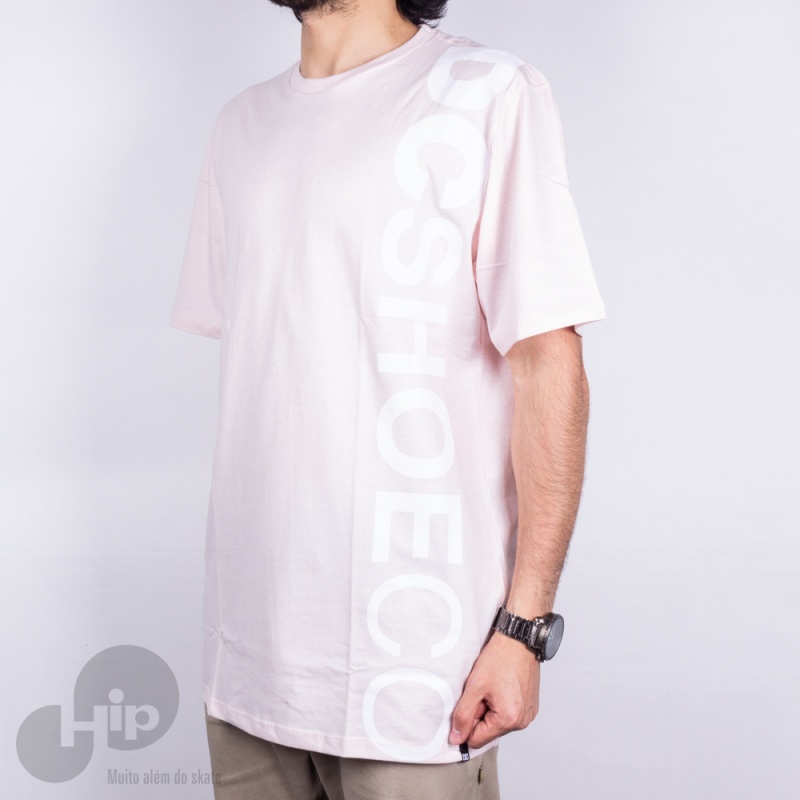 Camiseta Dc Shoes Wepma Rosa