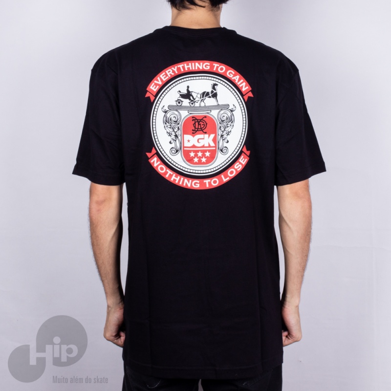 Camiseta Dgk Majestic Preta