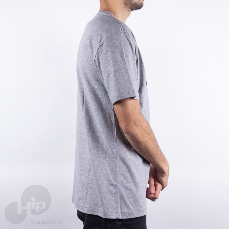 Camiseta Diamond Color Box Cinza Claro