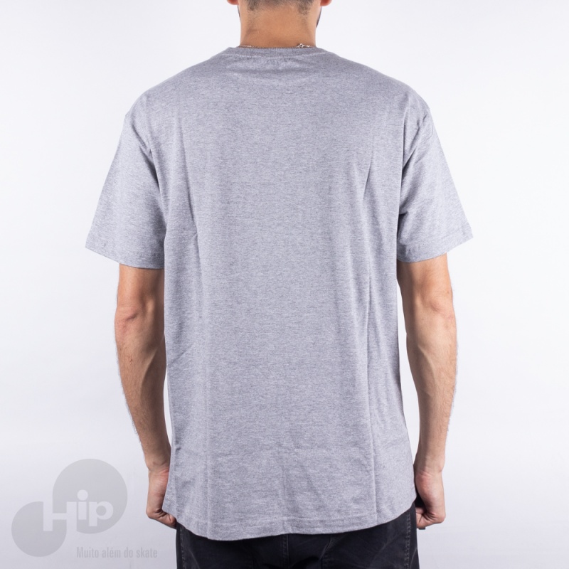 Camiseta Diamond Color Box Cinza Claro