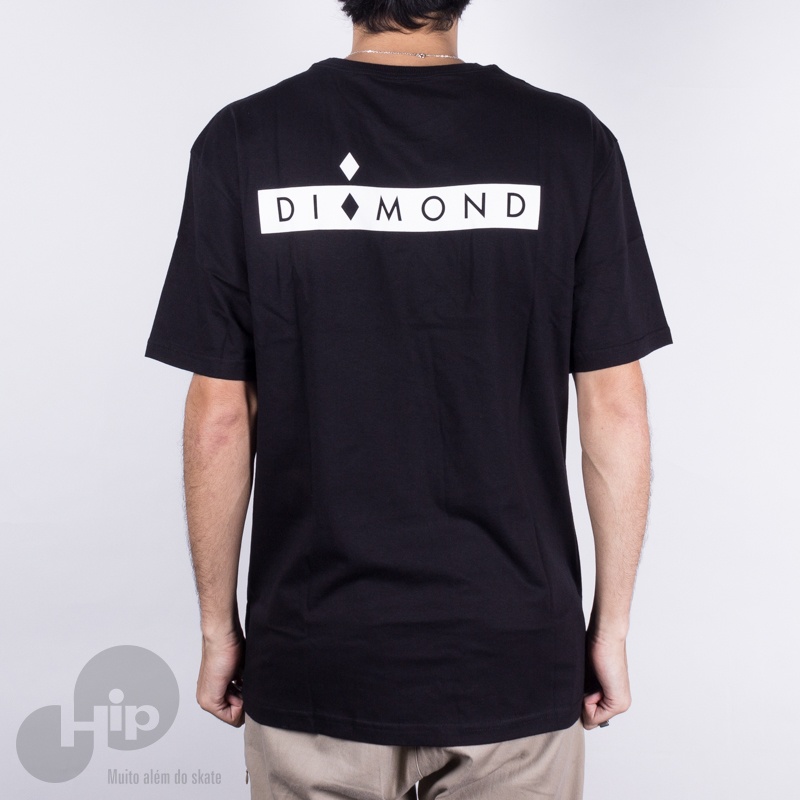 Camiseta Diamond Marquise Preta