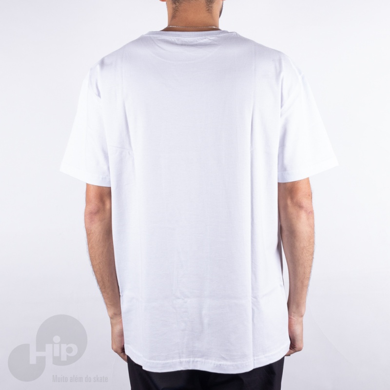 Camiseta Diamond Ply Box Logo Branca